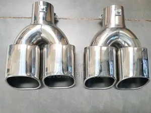 Twin Muffler Tip in Cars Heavy Duty