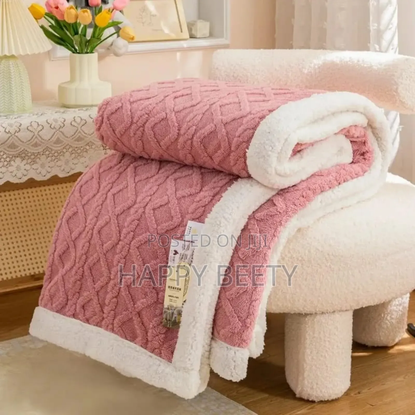 Woolen Throw Blanket