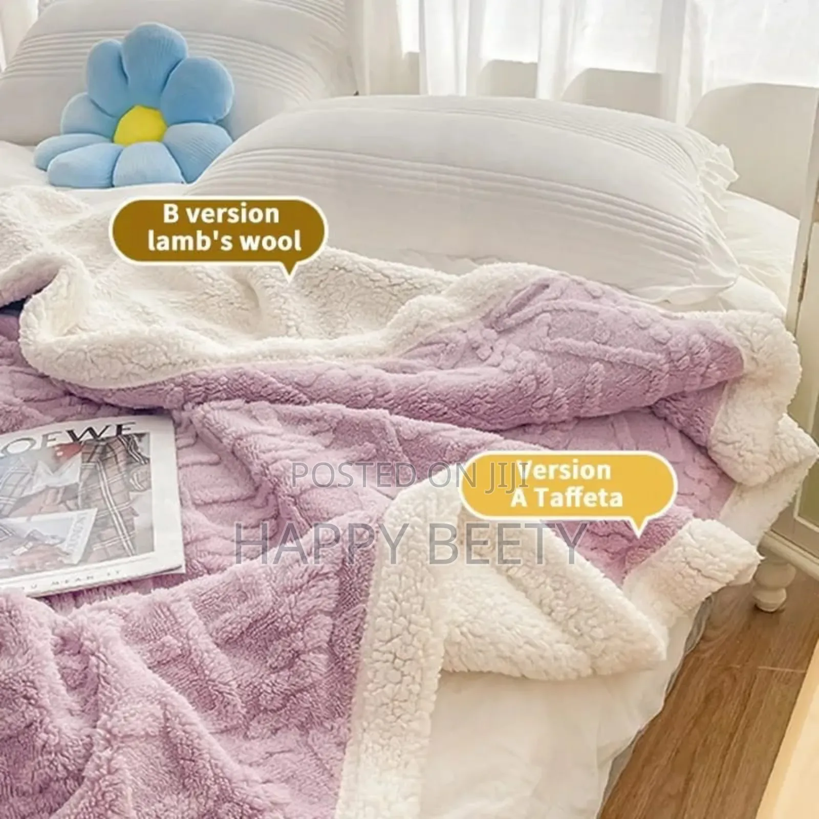 Woolen Throw Blanket