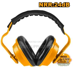 Ingco Ear Muffs 24db Noise Cancelling Industrial Earmuffs