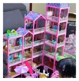 Pretend Doll House 374 PCS Play Set