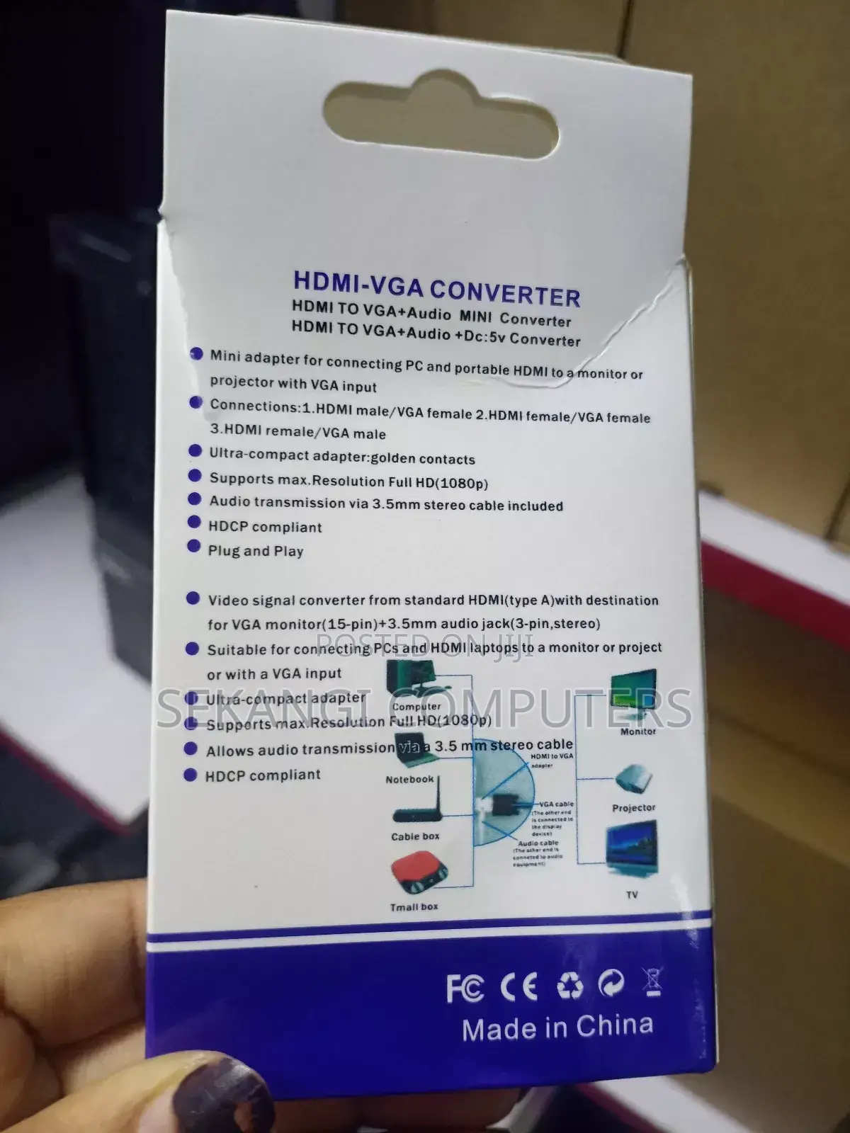 HDMI -Vga Converter