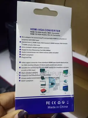 HDMI -Vga Converter