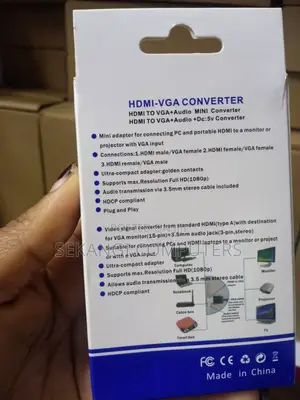 HDMI to VGA Converter Adapter