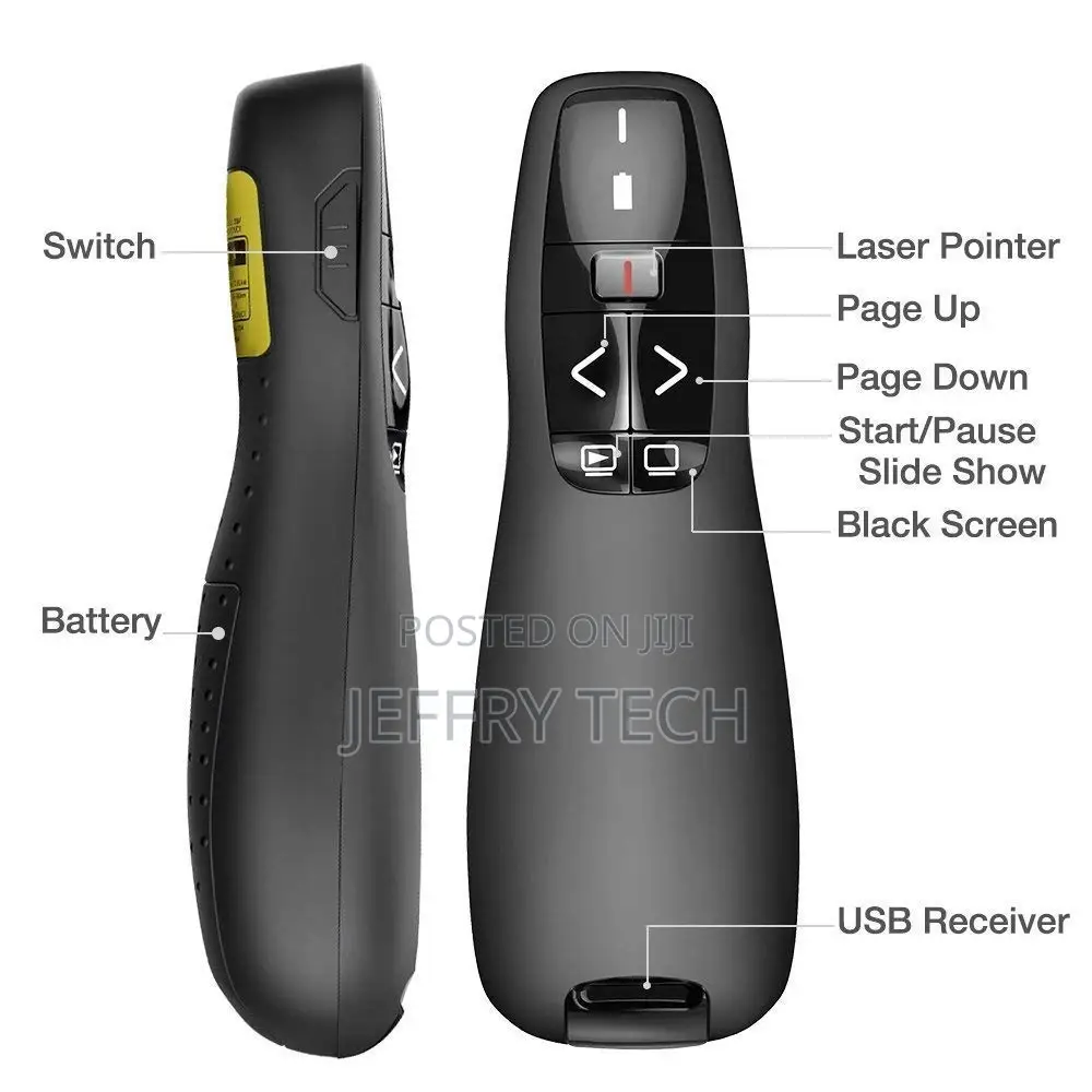 Premium USB Wireless Remote Control Professional Laser Point