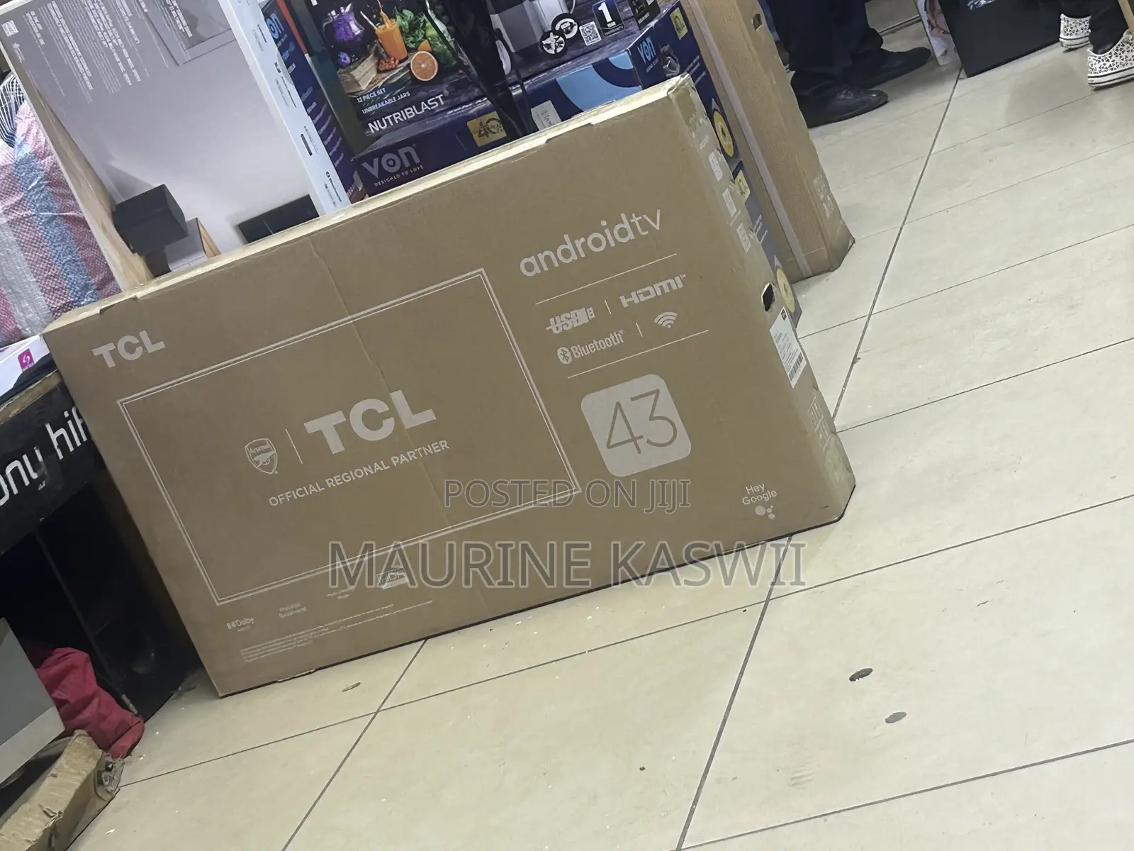 TCL 43 Smart Android Tv Full HDMI