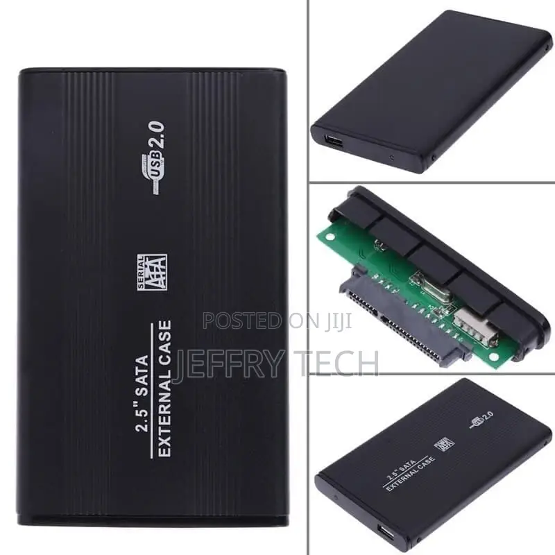 2.5 Inch HDD External Enclosure Case Metal External Storage