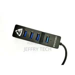 4 Ports USB 3.0 Hi-Speed Hub With Data Transmission Up to 5G