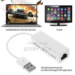 USB Ethernet Adapter USB 2.0 to RJ45 Network LAN Adapter