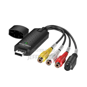 Portable USB 2.0 Video Audio TV Capture Card Adapter VHS To