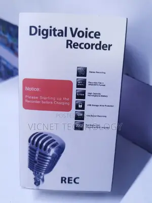 Stereo Digital Audio Voice Recorder