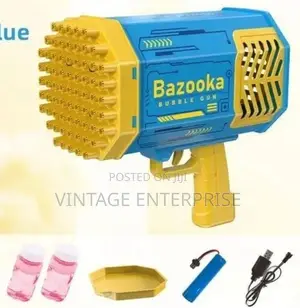 Bubble Gun ,69 Hole Rocket Bubble Gum