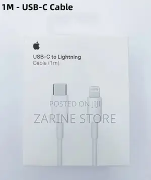 Fast Charging USB C to Lightning Cable 1metre