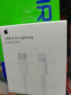 Fast Charging 2 Metres USB C to Lightning Cable