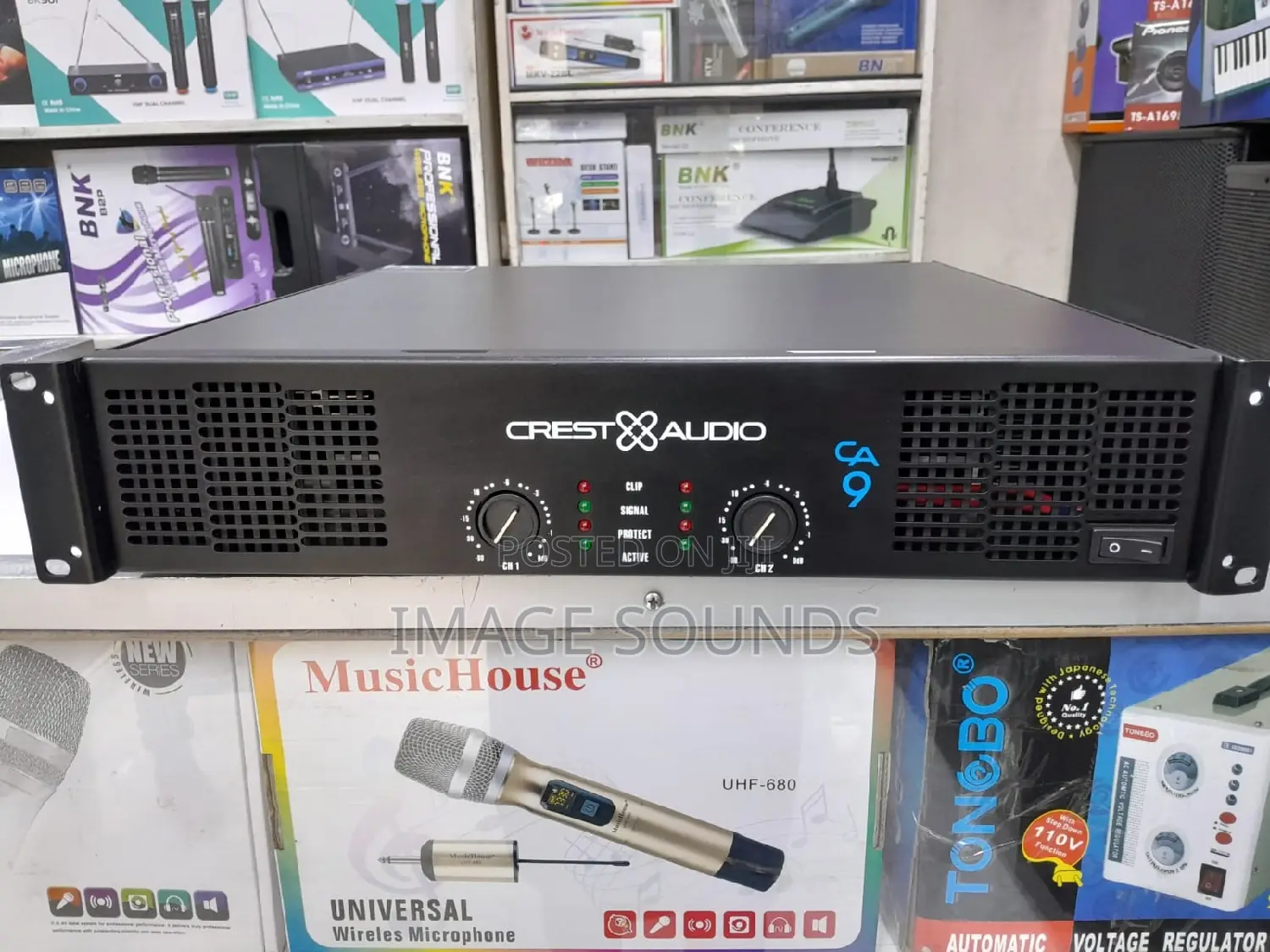 Power Amplifier Ca 69crest Audio 3000 Watts