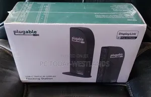 Plugable Usb C Docking Station Triple Monitor 100w Wn/Mac