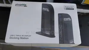 Plugable Usb C Docking Station Triple Monitor 100w Wn/Mac