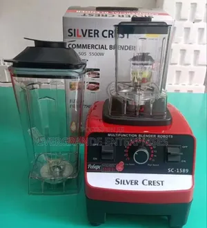 Commercial Blender, Silver Crest Commercial Blender