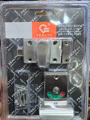 Indicator Locks for Washrooms