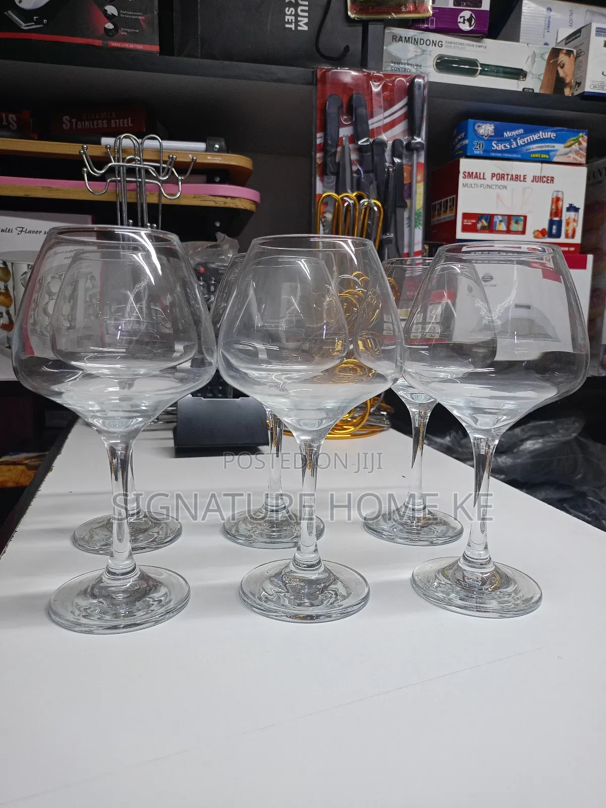 6pcs Big Wine Glass