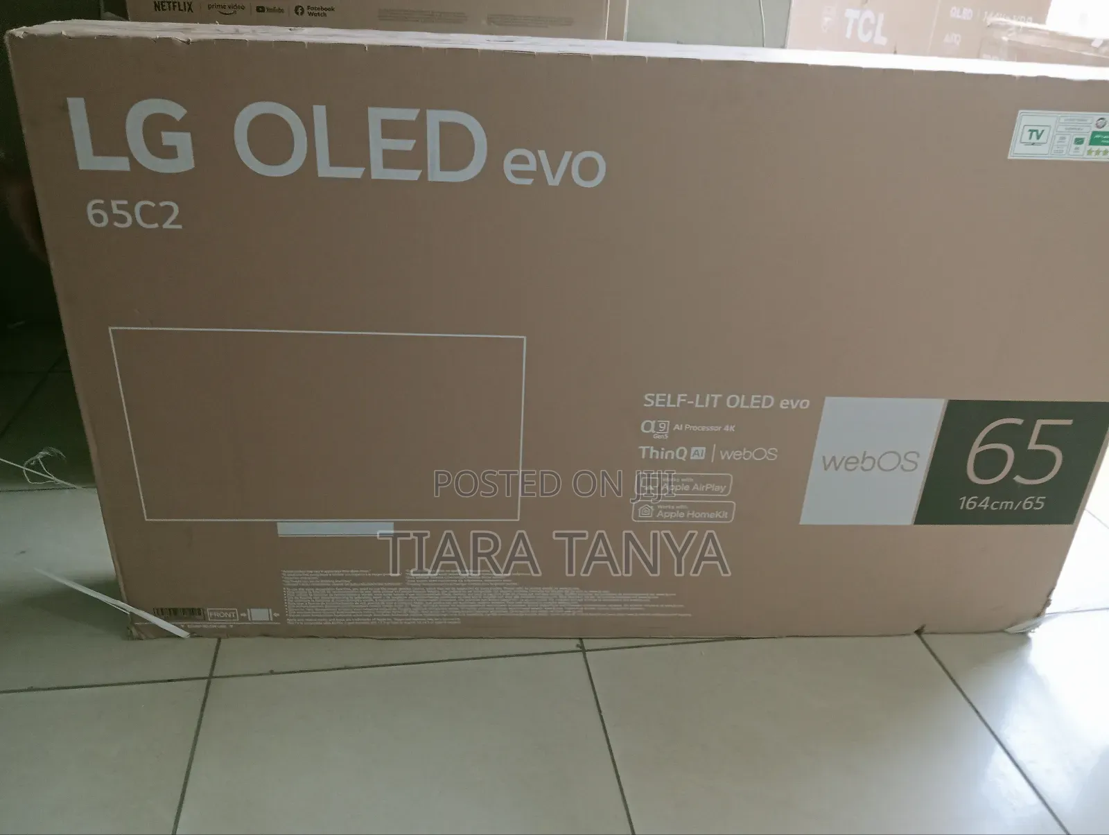 LG 65" Smart Oled C2 TV