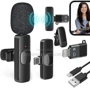 USB C \ iPhone Single Recording Microphone for Smartphone