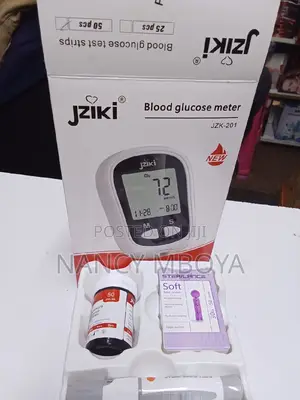 Jziki Blood Glucose Meter With 50pcs Test Strips