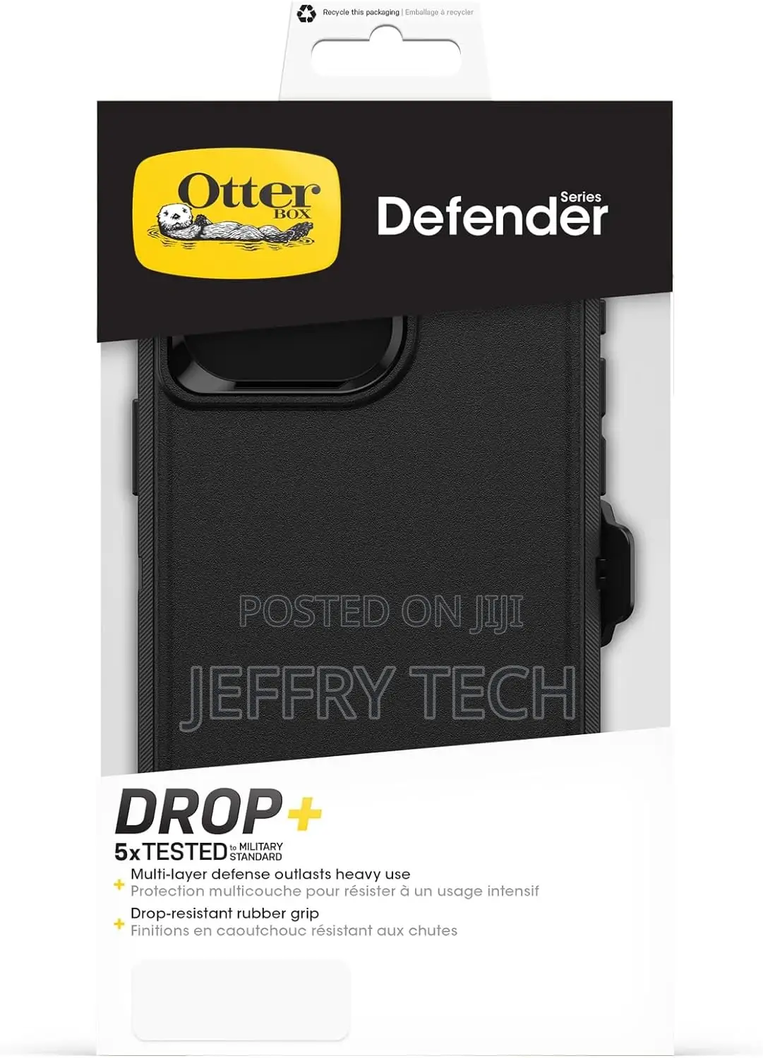 Otterbox Defender Case for iPhone 15 Pro Max, Shockproof, Dr