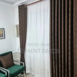 Elegant Chocolate Brown Window Curtains