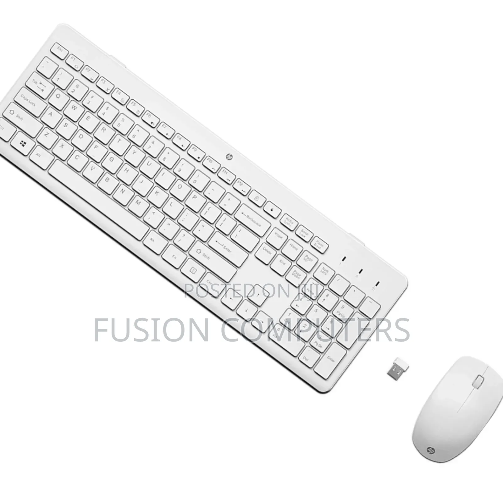 HP 230 Wireless Keyboard And Mouse Combo, 2.4ghz USB Dongle