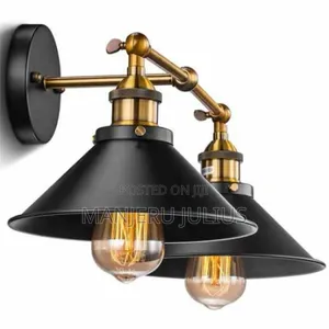 Twin Shaded Wall Light