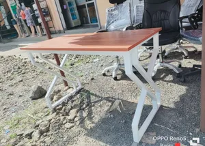 Office Metallic Study Table 1.2m