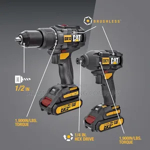 Hammer Drill and Impact Driver Set