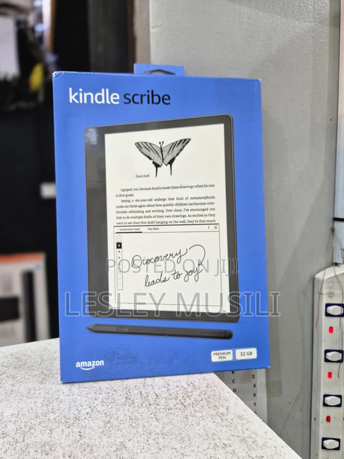 Kindle Scribe (32 Gb), the First Kindle and Digital Notebook