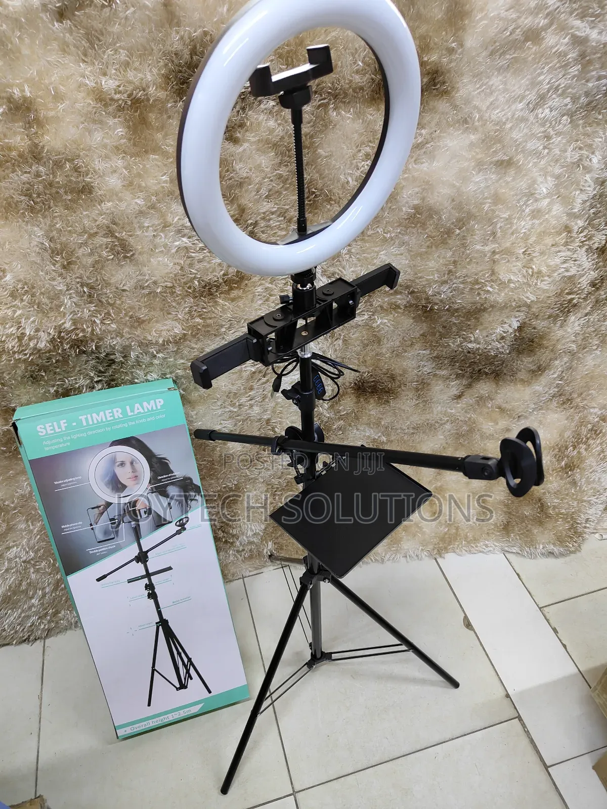 Ring Light 2.1m Fill Light Universal Podcast Mobile Tripod