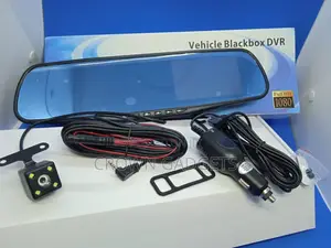 Vehicle DVR Black Box for All Vehicles. With Dashcam + Rear