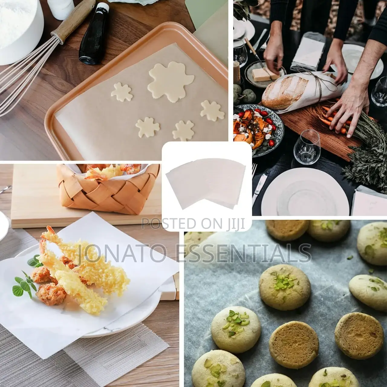 10 PCS Parchment Paper Sheets, Baking Sheet