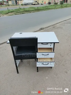 Office Study Desk With Chair