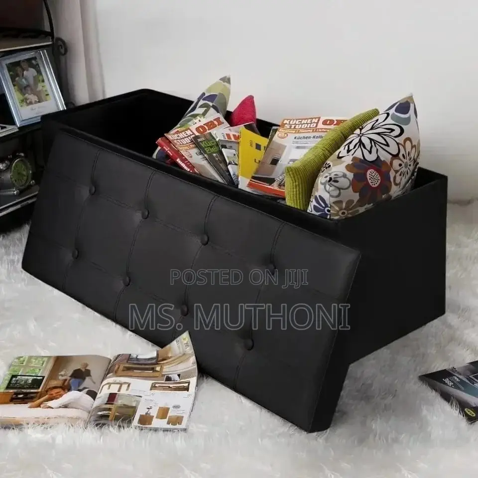 Quality Large Size OTTOMAN STORAGE BOX*
