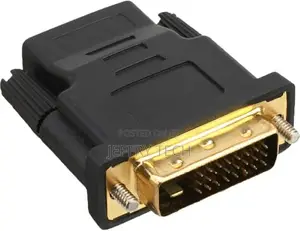 HDMI-DVI Adapter, HDMI Female to DVI Male, Gold-Plated Conta