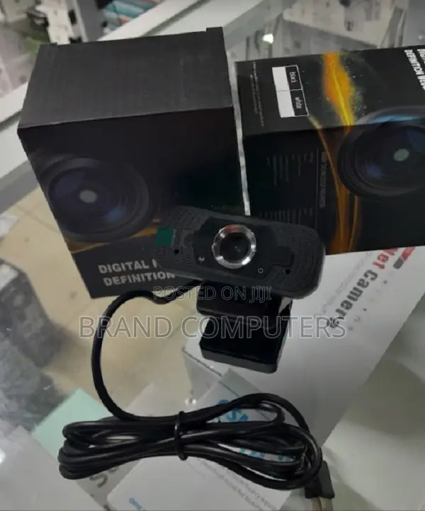 Mic-Enabled Full Hd Webcam Computer Camera HD
