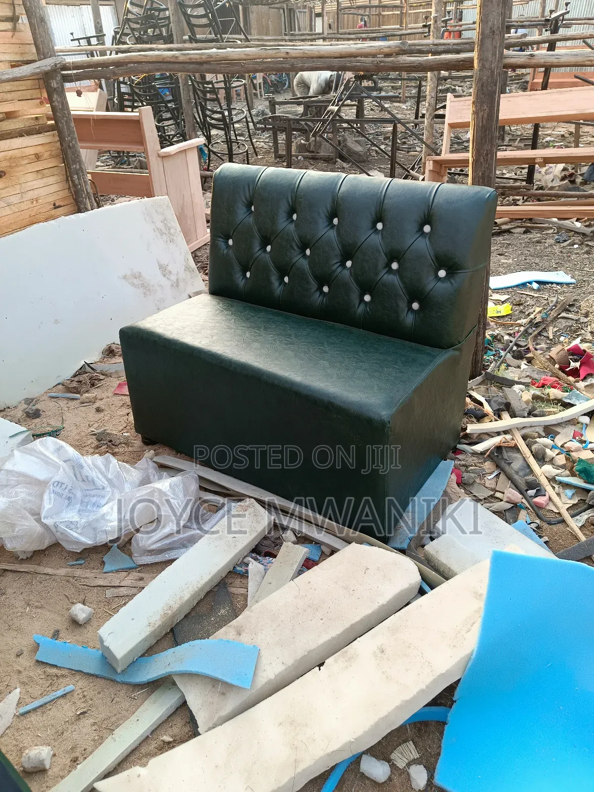 Couch, Jungle Green 