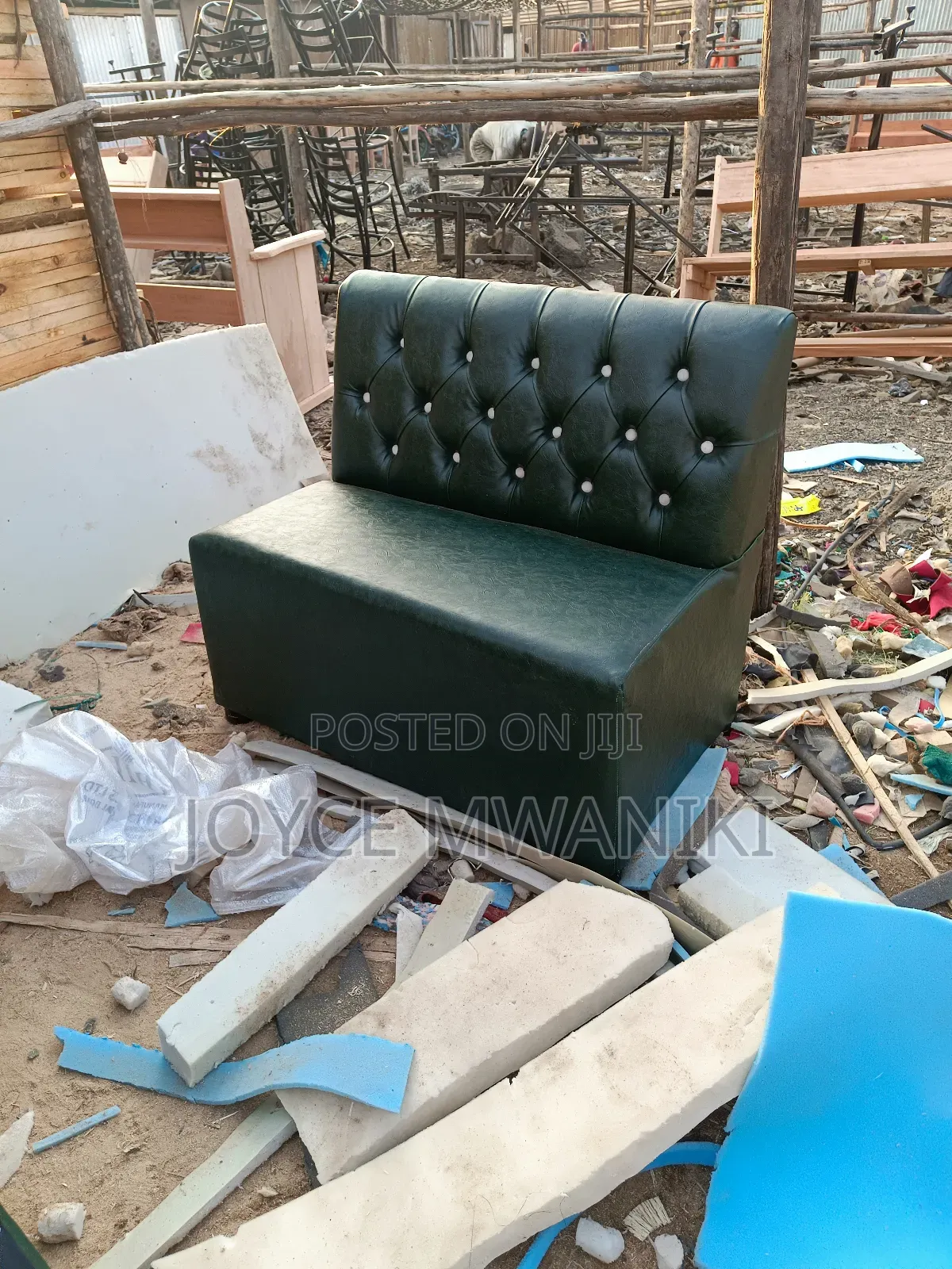 Couch, Jungle Green 