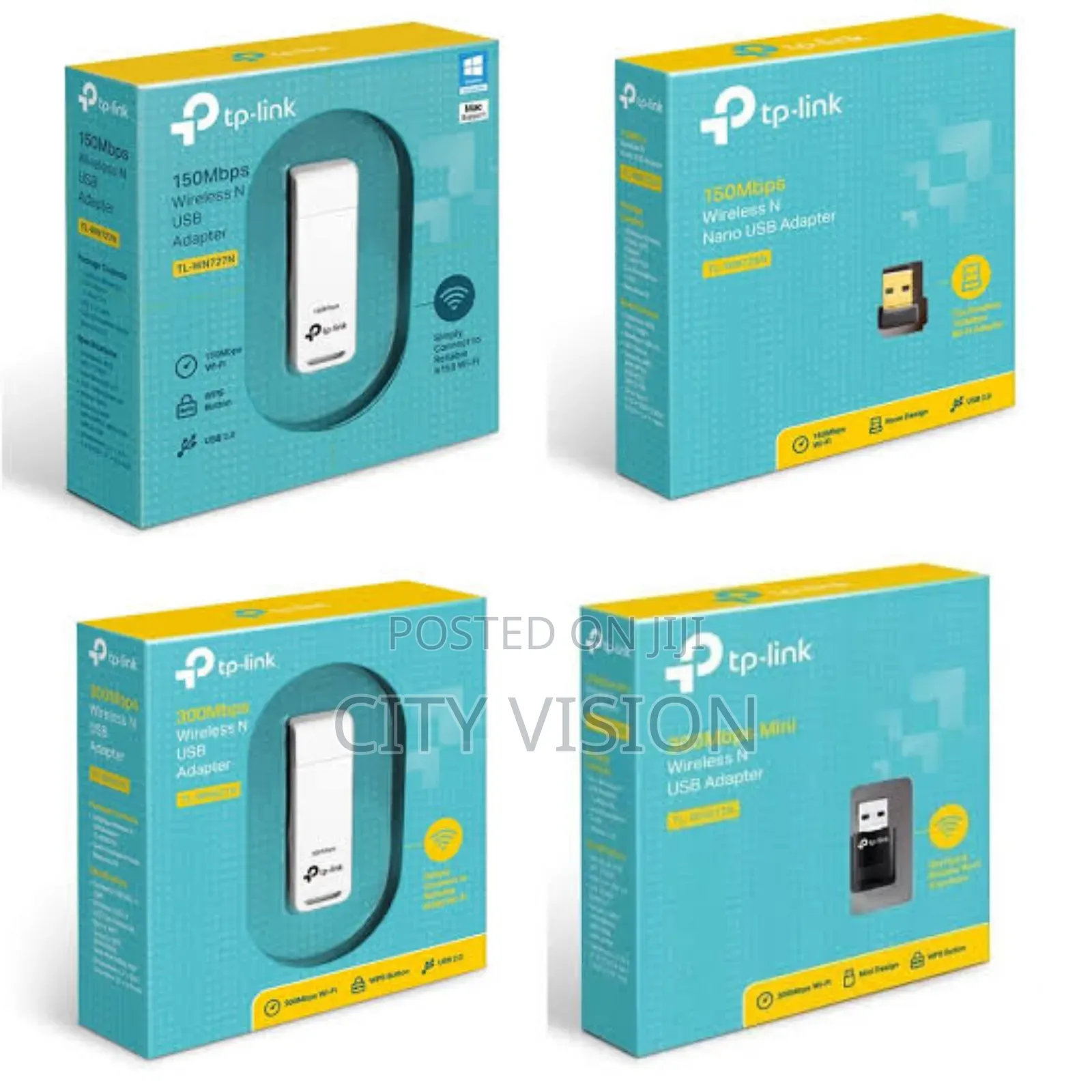 Tp-Link TL-WN727N Wireless USB Adapter 150mbps