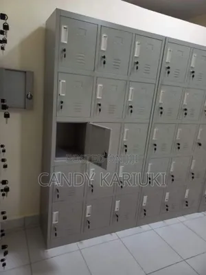 Staff Changing Lockers With 15 Compartments