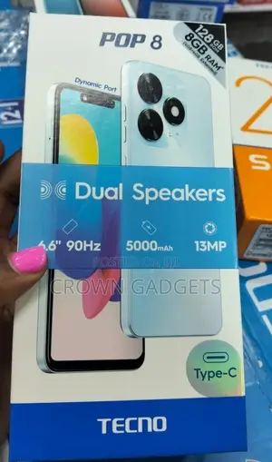 New Tecno Pop 8 128 GB