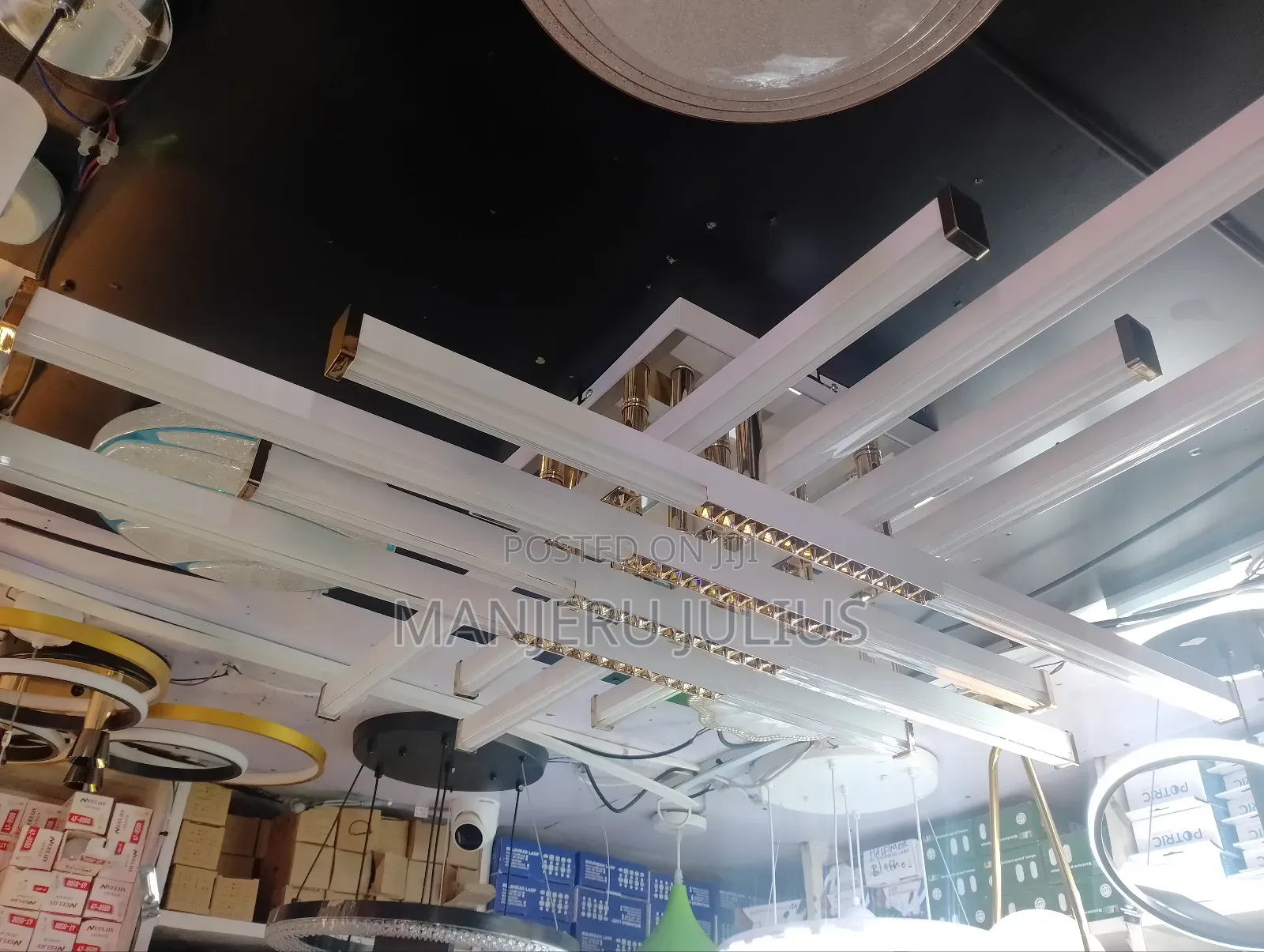 Led Square Chandelier