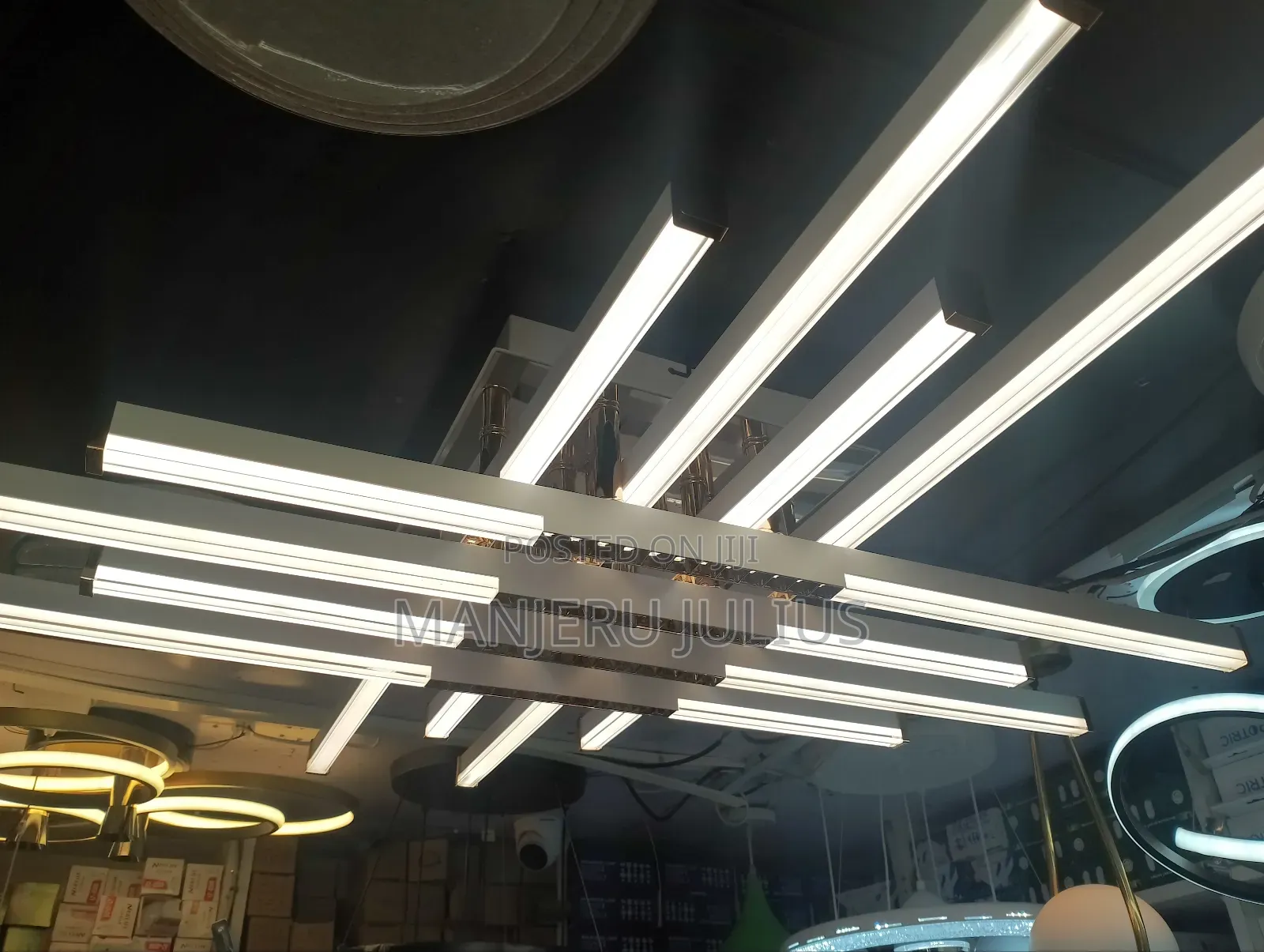 Led Square Chandelier