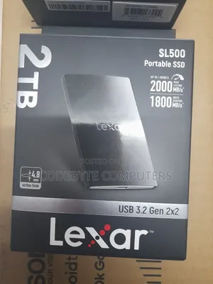 Lexar 2tb Portable Ssd Sl500 (2000mb/S Read And 1800mb/S