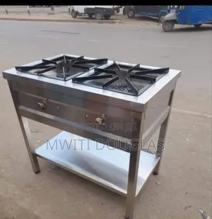 Portable Stainless Steel Two Burner Gas Cooker